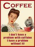 Kaffe Blikskilt