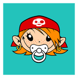 Little Pirate Prints by Volker Dornemann