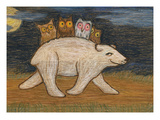 Eisbaer Taxi Giclee Print by Eva Jaeger