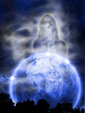 Mystic Moon Photographic Print by  Exploding Art