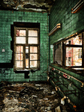 Abandoned Washroom Photographic Print by  Exploding Art
