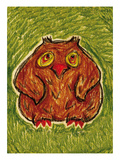 Dicke Eule Giclee Print by Eva Jaeger