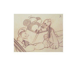 Mickey and Pluto The Pointer Posters