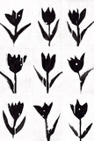 Tulip Noir Composite Prints by Lilian Scott