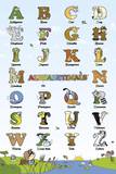 Alphabetimals Posters