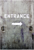 Wooden Entrance Door Prints