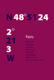 Coordinate IV Affiche par Tom Frazier