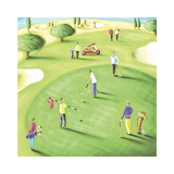 18th Hole Prints by Jo Parry