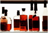 Bottles at the Jazz Standard Bar NYC Prints