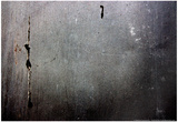 Metal Door With Rust and Paint Poster