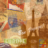 Destination, Europe Posters by Tom Frazier