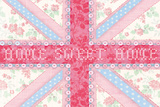 Union Jack, Home Sweet Home Posters by Sasha Blake