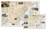 National Geographic - Battles of the Revolutionary War and War of 1812 Map, Two-Sided Laminated Pos Poster von National Geographic