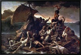 The Raft of the Medusa, 1819 Framed Canvas Print by Théodore Géricault