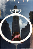 Rockefeller Center Reflection Posters