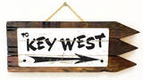 Key West Vintage Wood Sign
