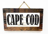 Cape Cod Vintage Wood Sign