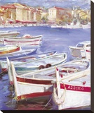 A View Of Nice Stretched Canvas Print by Richard Judson Zolan