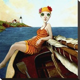 Goggles Return Stretched Canvas Print by Fred Calleri