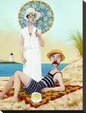 Lemon Drops Stretched Canvas Print by Fred Calleri
