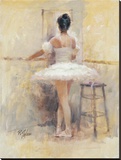 Ballet Barre Stretched Canvas Print by Richard Judson Zolan