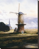 Breeze Over Zeeland Stretched Canvas Print by Francis Mastrangelo