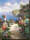Tranquil Overlook Stretched Canvas Print by James Reed