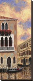 Venice Sunset II Stretched Canvas Print by D. J. Smith