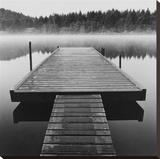 Arrow Dock, Salt Spring Island Stretched Canvas Print by Reid Yalom