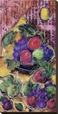Fruta Festiva ll Stretched Canvas Print by Tanya M. Fischer