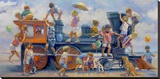 Joyride Stretched Canvas Print by Lucelle Raad