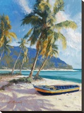 Island Dream Stretched Canvas Print by Nenad Mirkovich