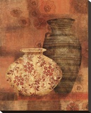 Patterned Urn II Leinwand von Lisa Ven Vertloh