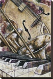 A Swing Thing II Stretched Canvas Print by Janet Blumenthal