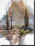 Heavenly Reach Stretched Canvas Print by Adin Shade