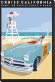 Cruise CA Stretched Canvas Print by David Grandin