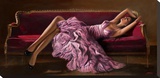 Jasmine Stretched Canvas Print by John Silver