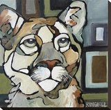 The Tourist Stretched Canvas Print by Amy Ringholz