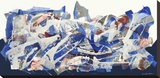 Senza titolo 2012, II Stretched Canvas Print by Nino Mustica