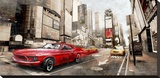 Red Rocket Stretched Canvas Print by Ivan Baldo