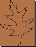 Leaf VI Stretched Canvas Print by Michael Banks
