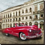 Habanera (detail) Stretched Canvas Print by Ivan Baldo