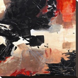 L'Amour II Stretched Canvas Print by Chaz Olin