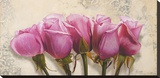 Royal Roses Stretched Canvas Print by Elena Dolci