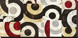 Connessione geometrica Stretched Canvas Print by Sandro Nava
