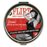 Bettie Page Flirt Round Compact Compact Mirror