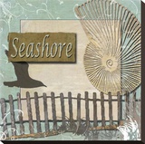 Seashore Stretched Canvas Print by Karen J. Williams