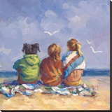 Summer's End Stretched Canvas Print by Lucelle Raad