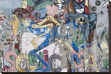 Graffiti Berlin II Reproduction transférée sur toile par Linda Omelianchuk