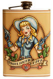 Pistol Packin' Mama Flask Flask